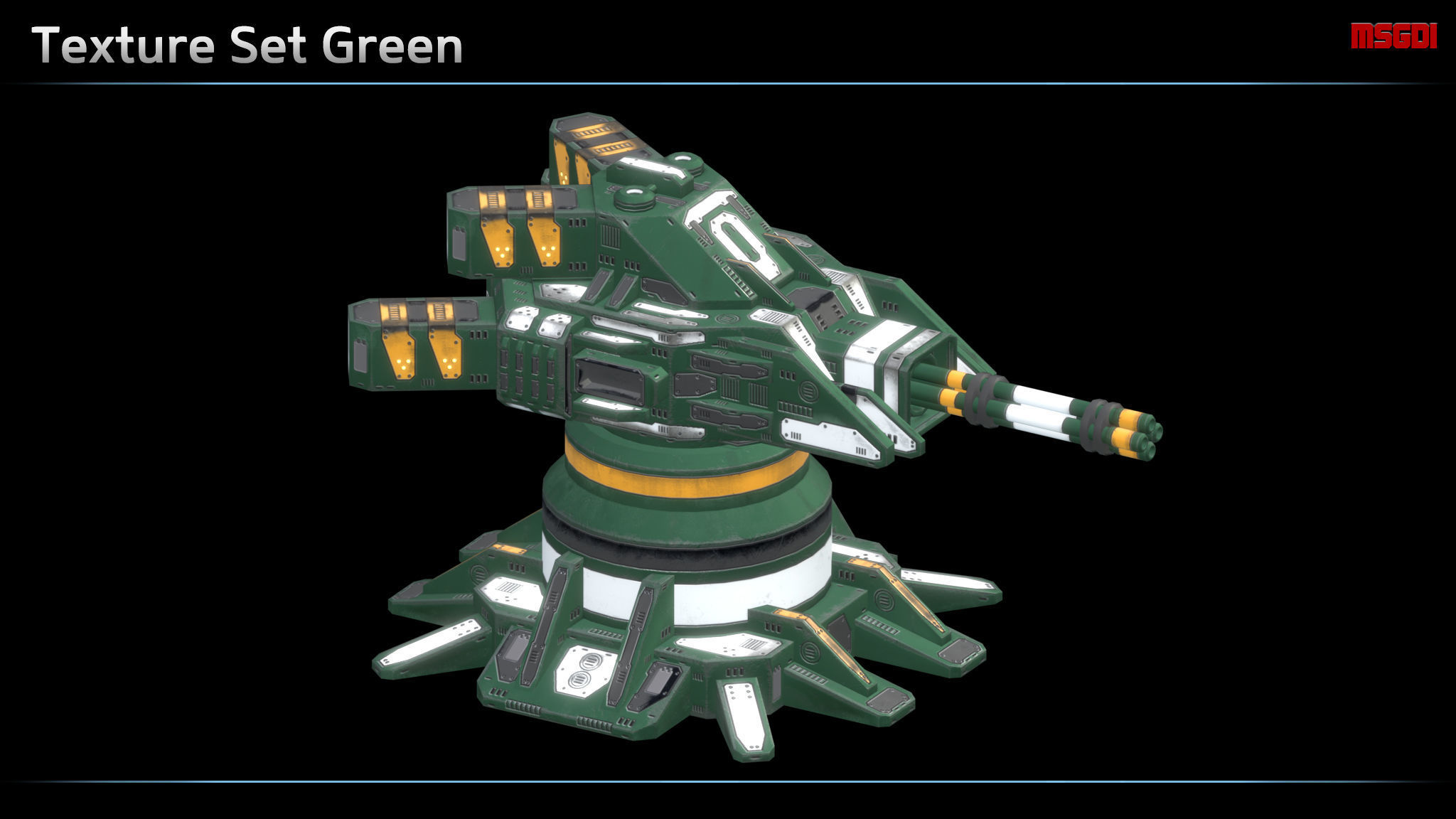 Scifi Turrets Collection _15