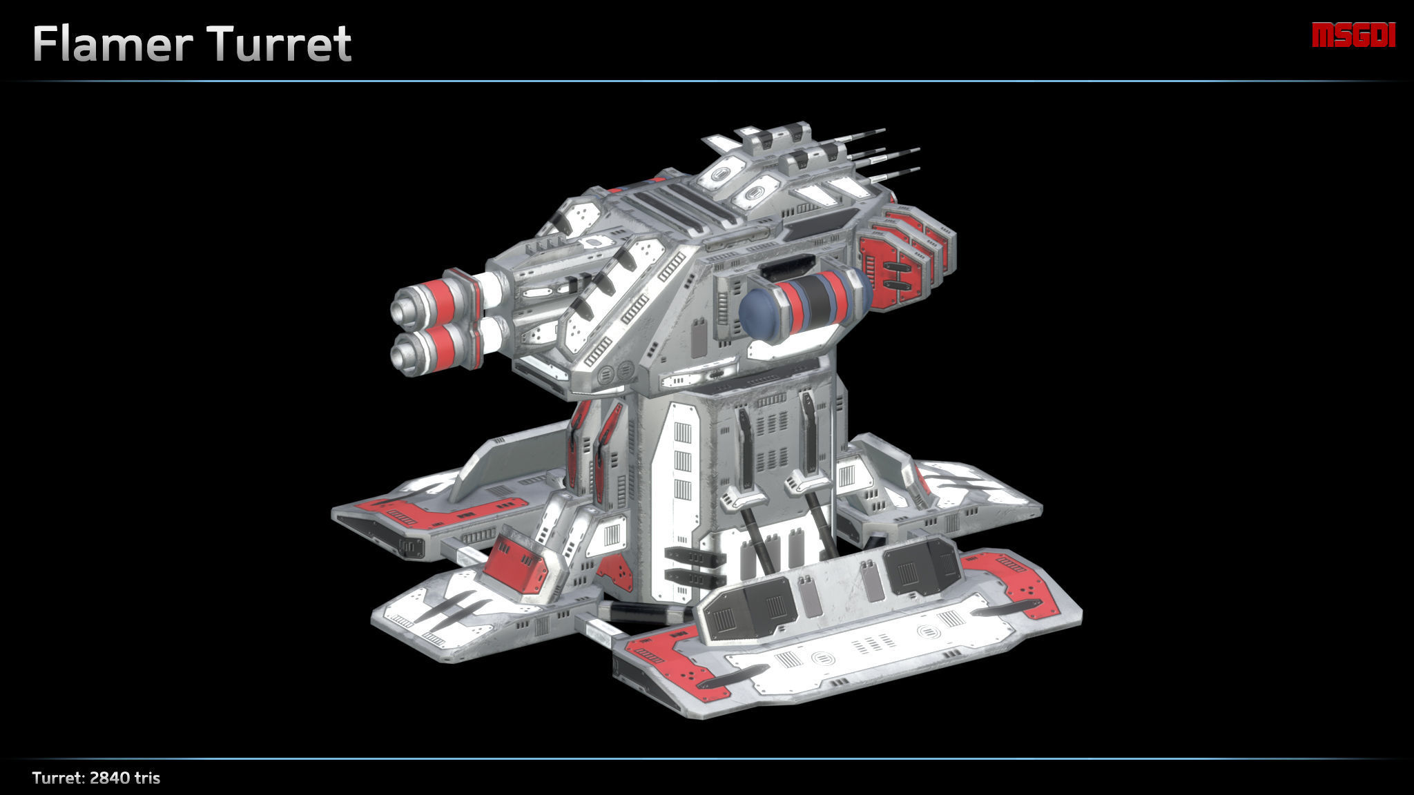 Scifi Turrets Collection _8