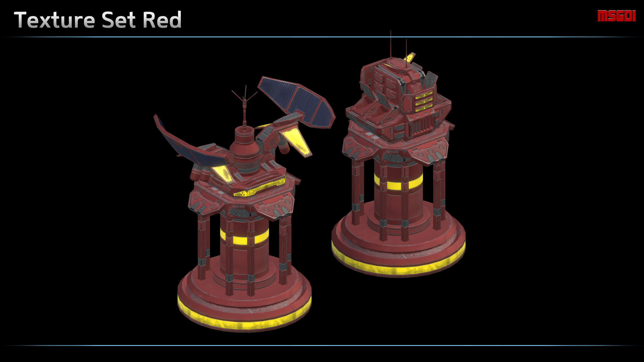Scifi Turrets Collection _18
