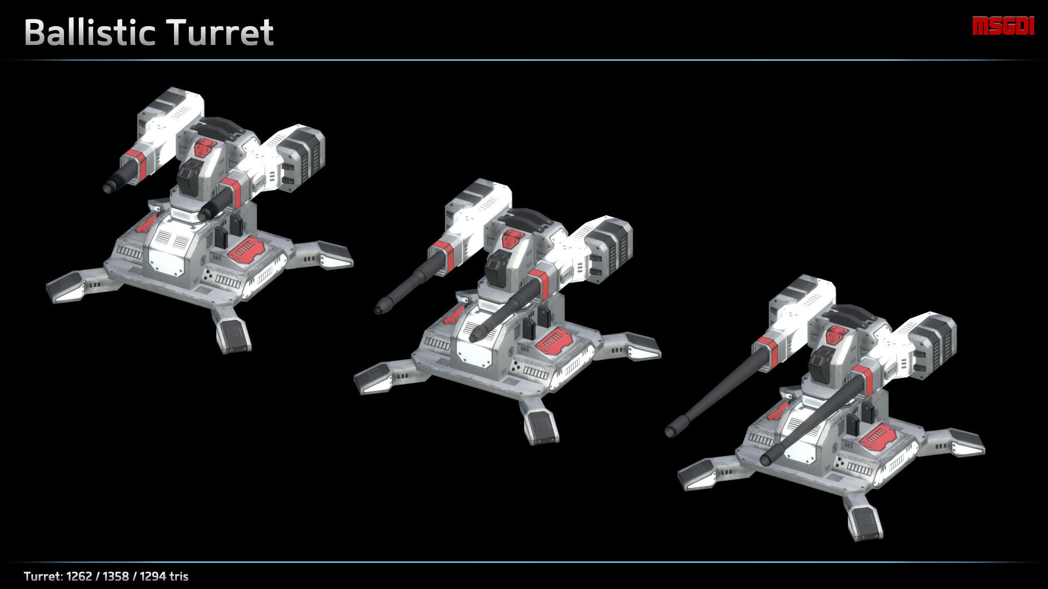Scifi Turrets Collection _12