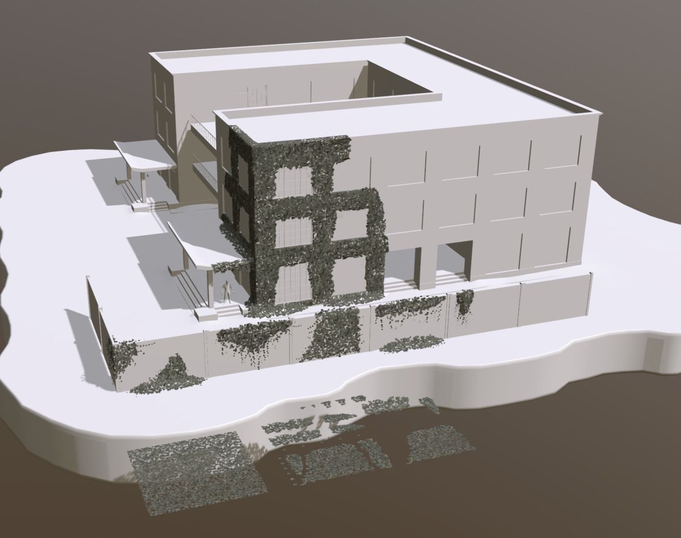 Ivy lowpoly modular assets Low-poly 3D model_5