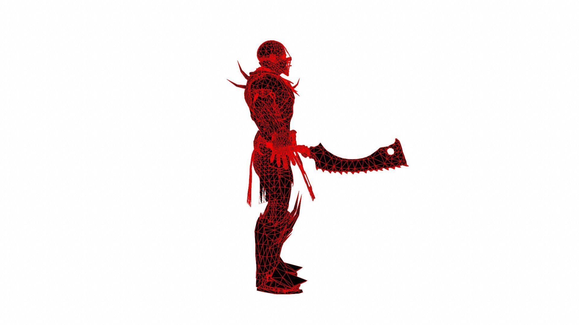 Undead Destroyer Low-poly 3D model_16