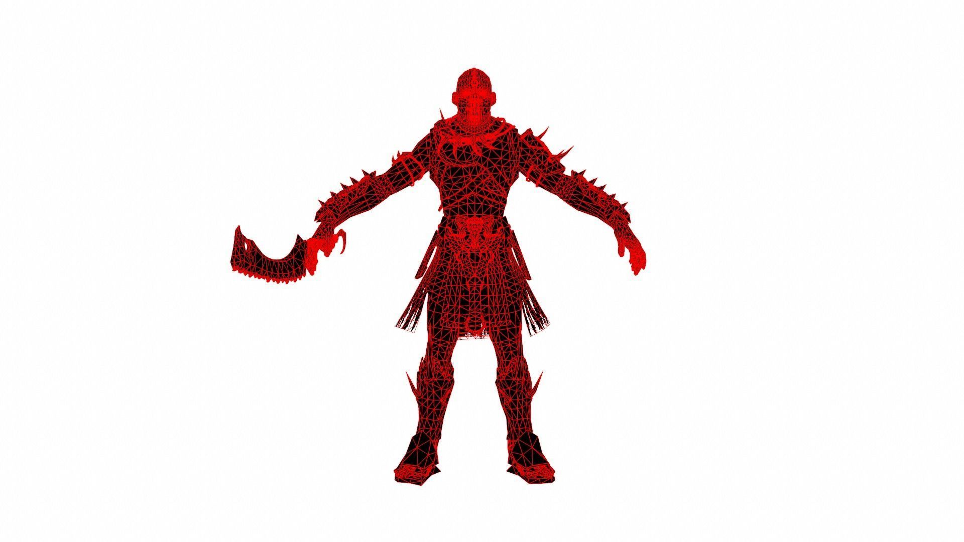 Undead Destroyer Low-poly 3D model_18