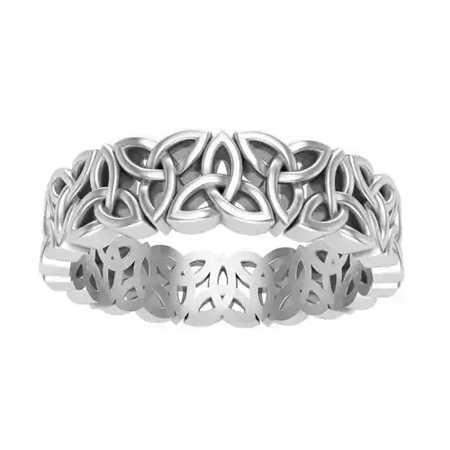 ring with Celtic ornaments 3D print model