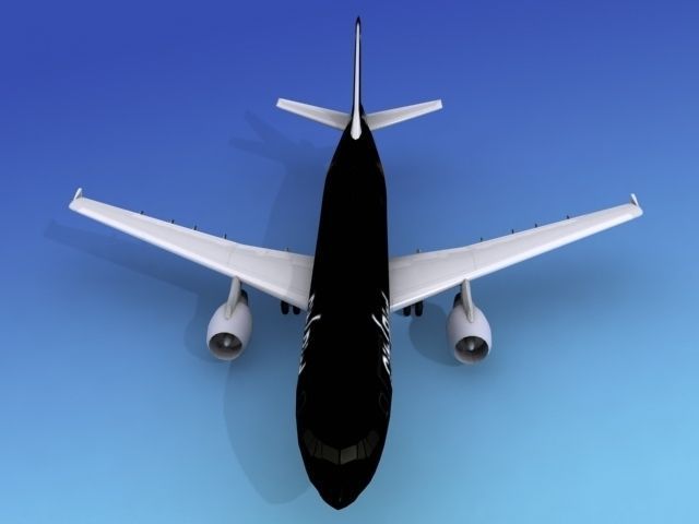 Airbus A300 City Bird 3D model_8