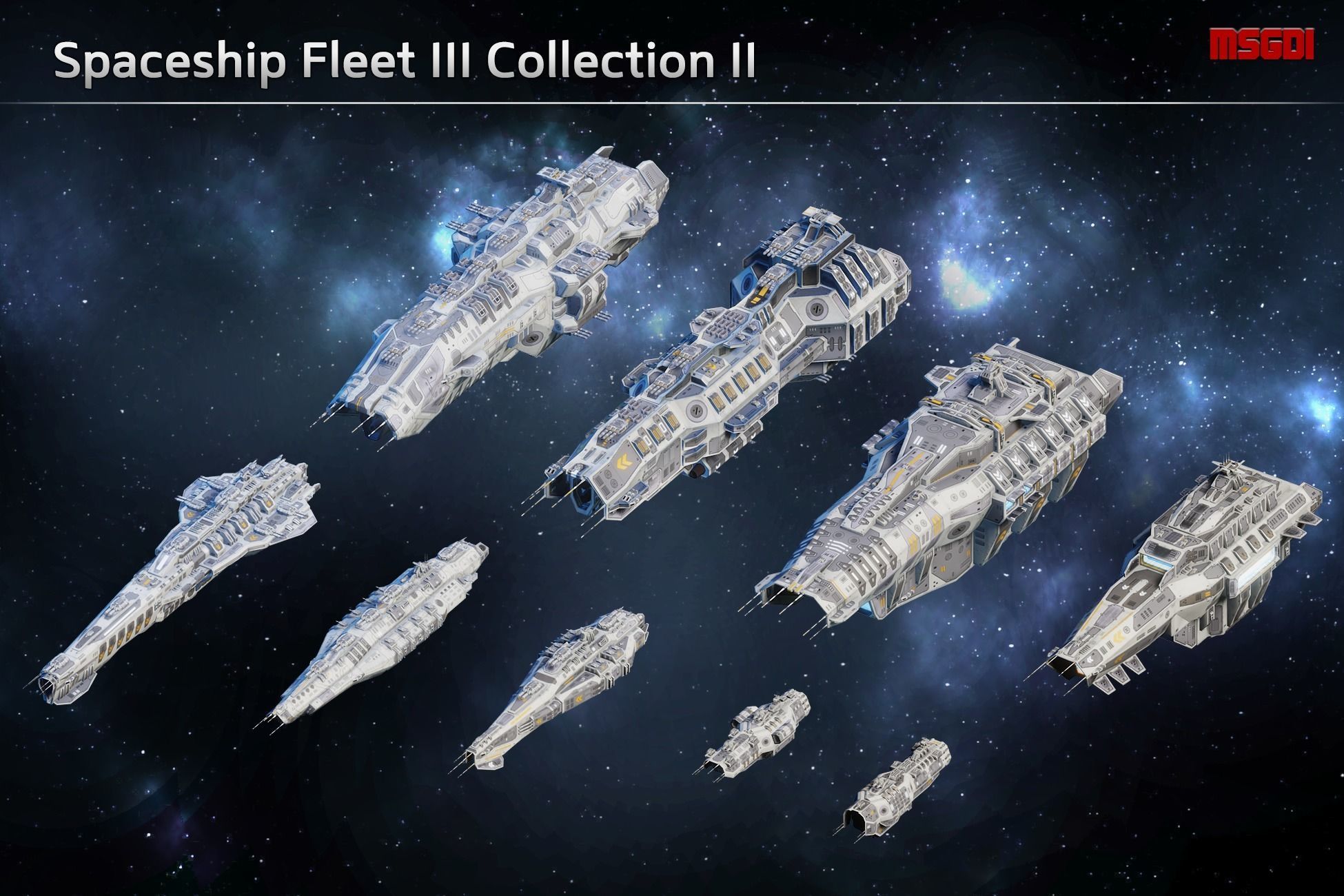 Spaceship Fleet III Collection _1