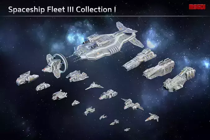 Spaceship Fleet III Collection 