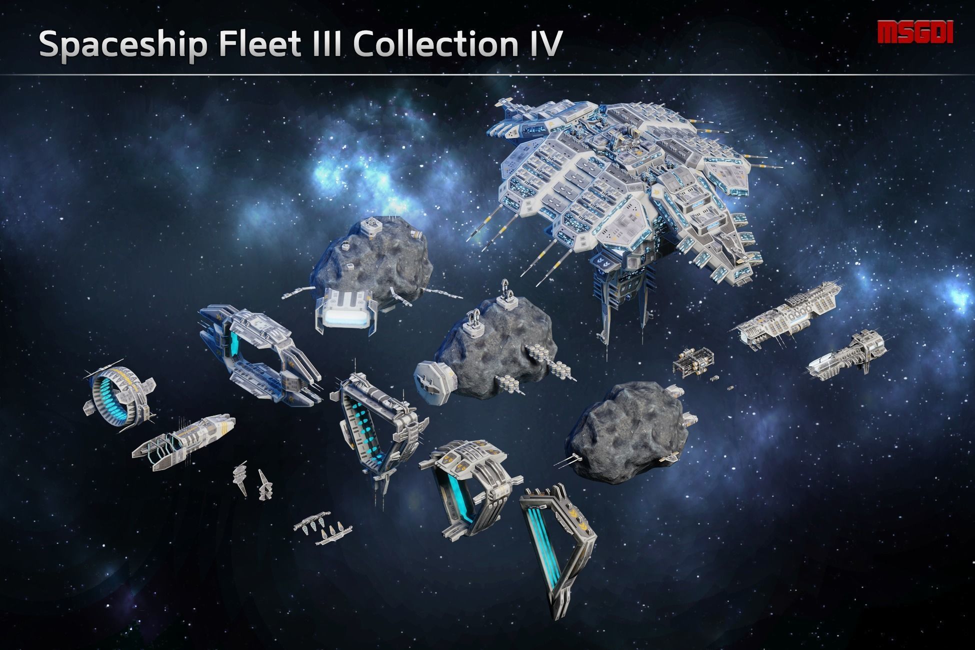 Spaceship Fleet III Collection _3