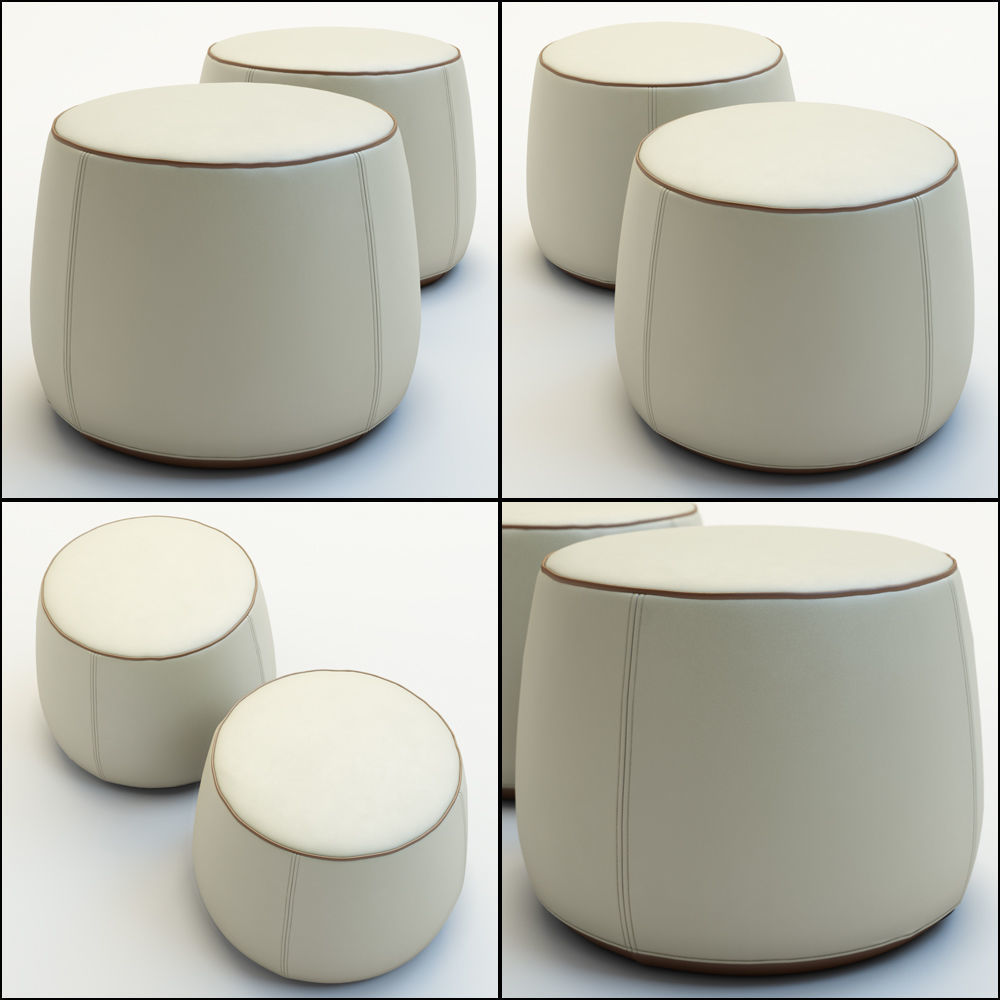 Collection of puffs with wool 41 pieces _33