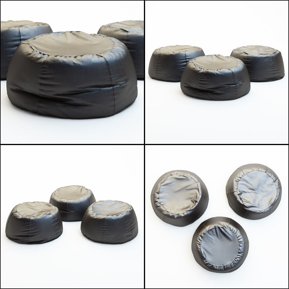 Collection of puffs with wool 41 pieces _32