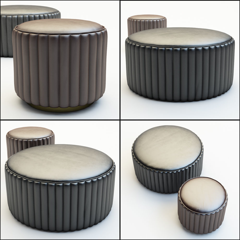 Collection of puffs with wool 41 pieces _35