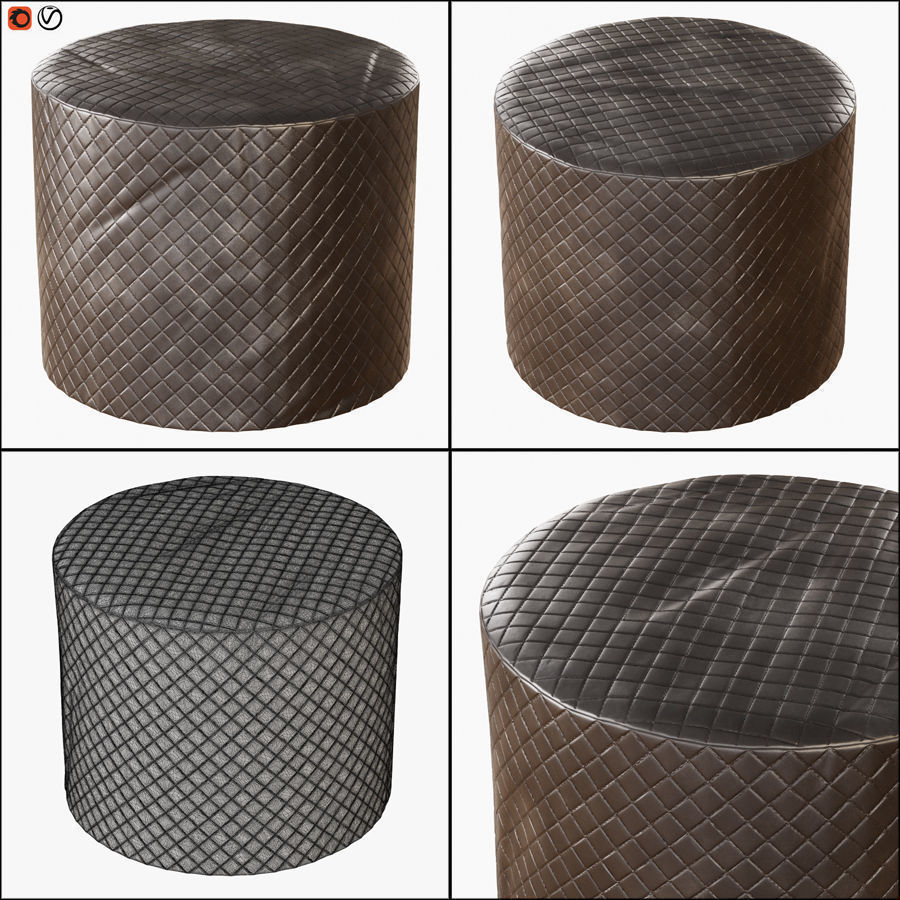 Collection of puffs with wool 41 pieces _12