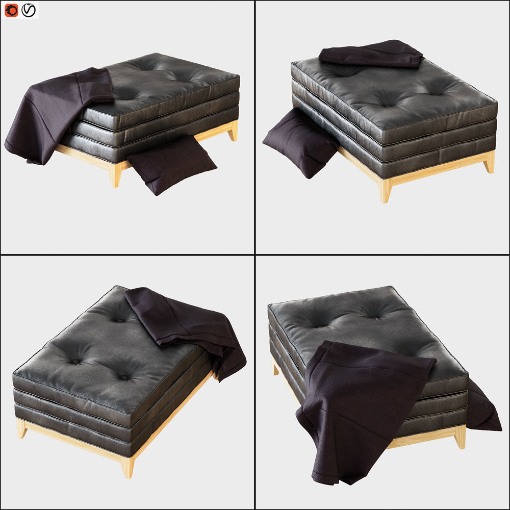 Collection of puffs with wool 41 pieces _25