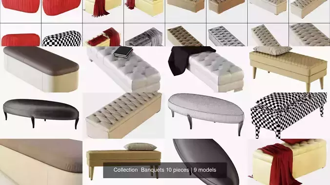 Collection  Banquets 10 pieces