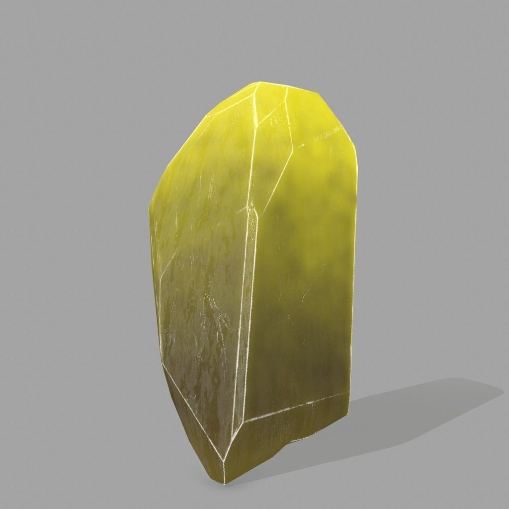 crystal set stone 3D Model Collection_4