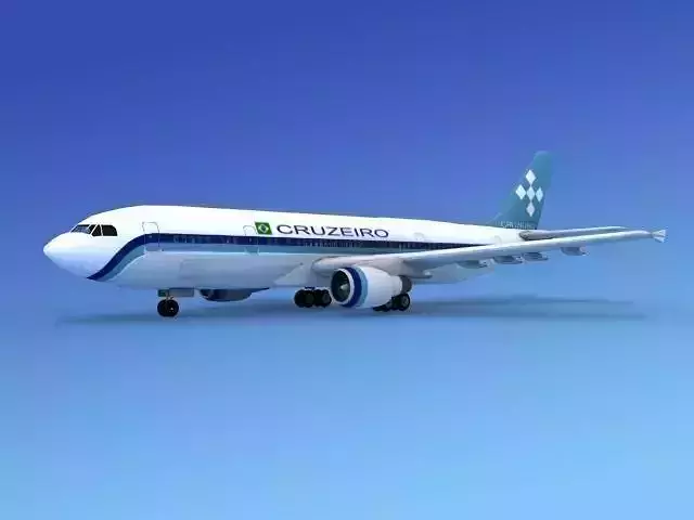 Airbus A300 Cruzeiro 3D model