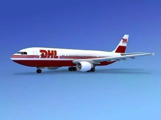 Airbus A300 DHL Cargo 1 3D model