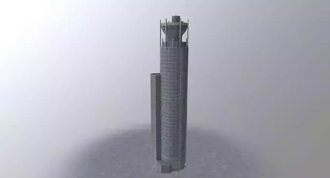 Moscow Red Hills Low-poly 3D model