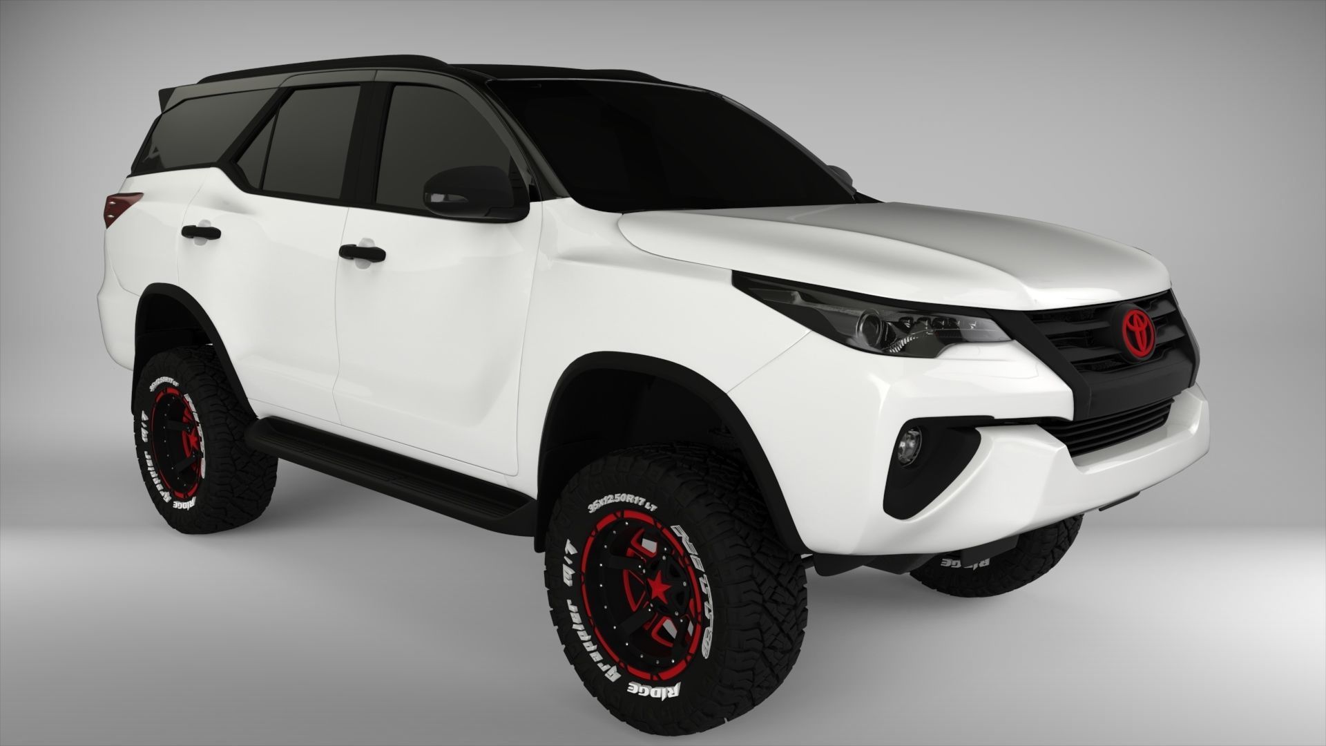 2022 Toyota Fortuner TRD  3D CGTrader