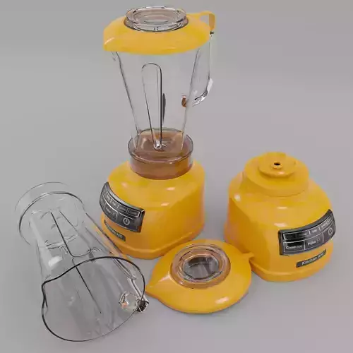 kitchenaid diamond blender kitchenware 3D model