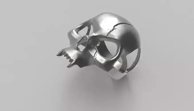 ring skull  3D print model