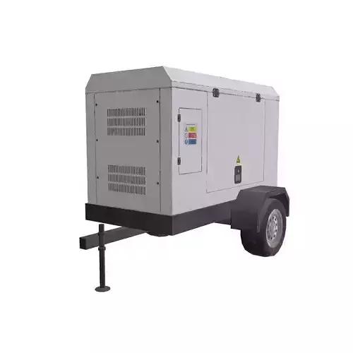 White Electric Generator