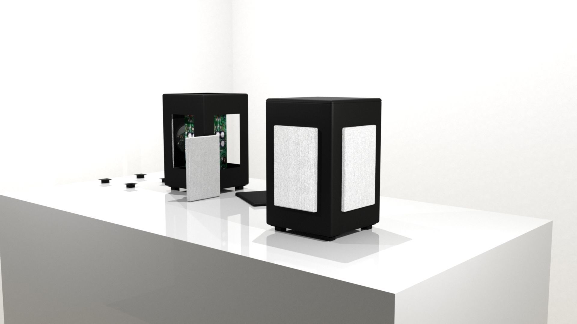 this is speaker 3D print model_1