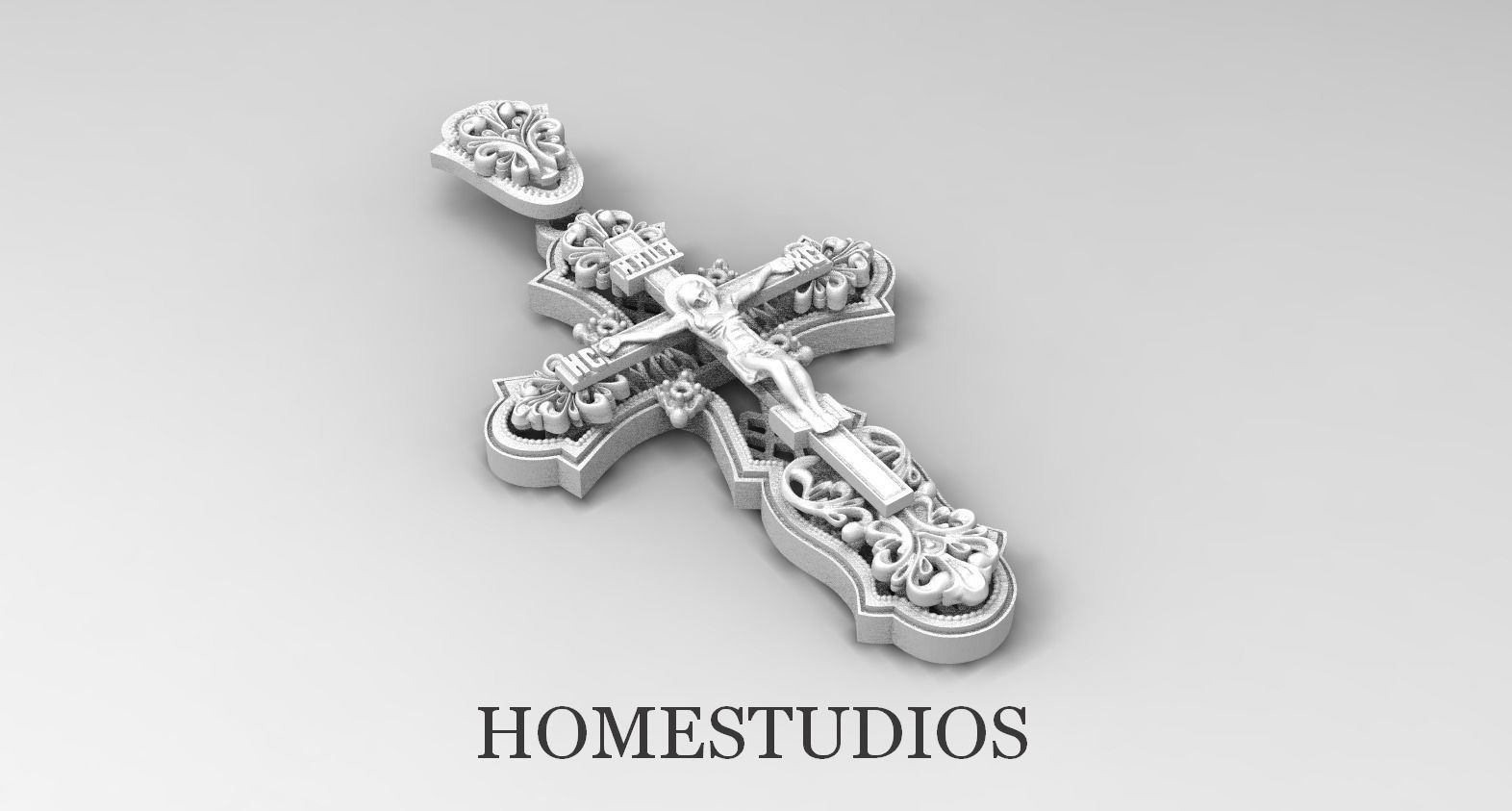 COLLECTION OF DIFFERENT 3D CROSSES _1