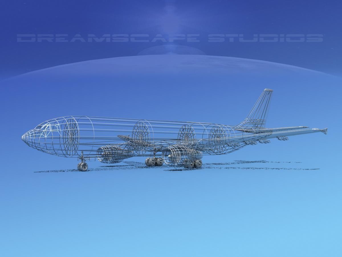 Airbus A300 MNG Cargo 2 3D model_11
