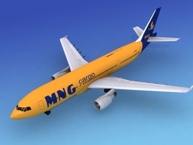 Airbus A300 MNG Cargo 2 3D model_9