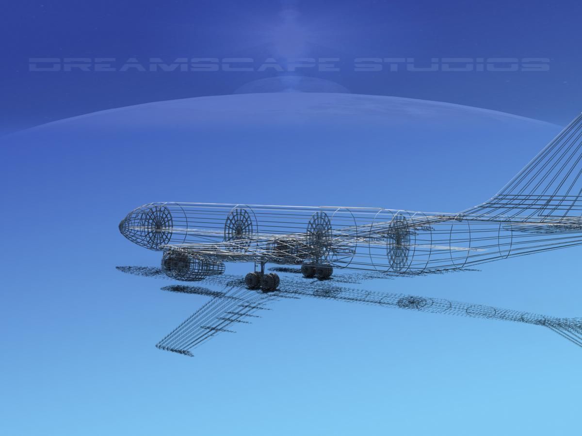 Airbus A300 MNG Cargo 2 3D model_12