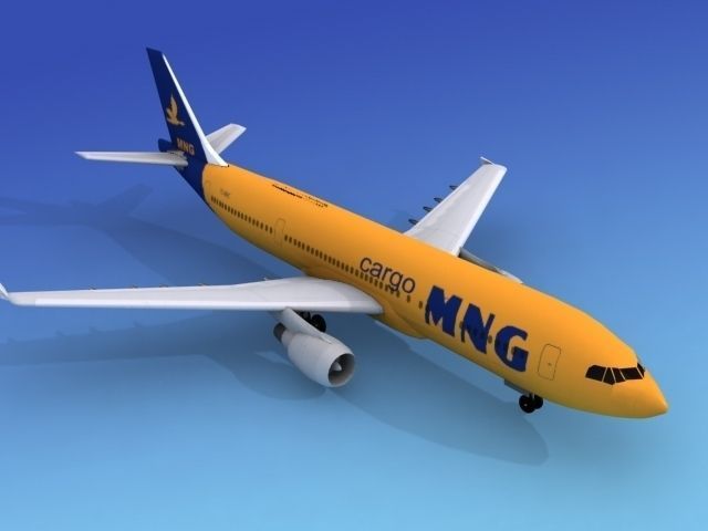 Airbus A300 MNG Cargo 2 3D model_7