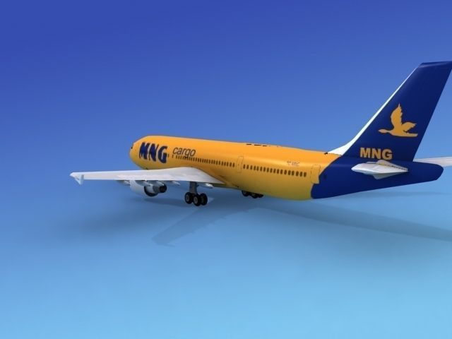 Airbus A300 MNG Cargo 2 3D model_3