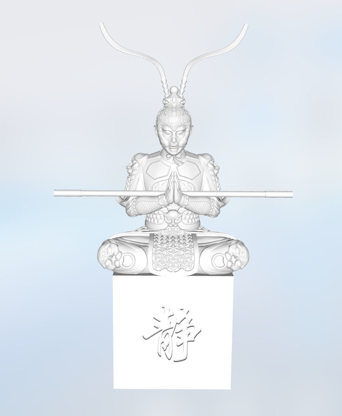 Monkey King 3D print model_2