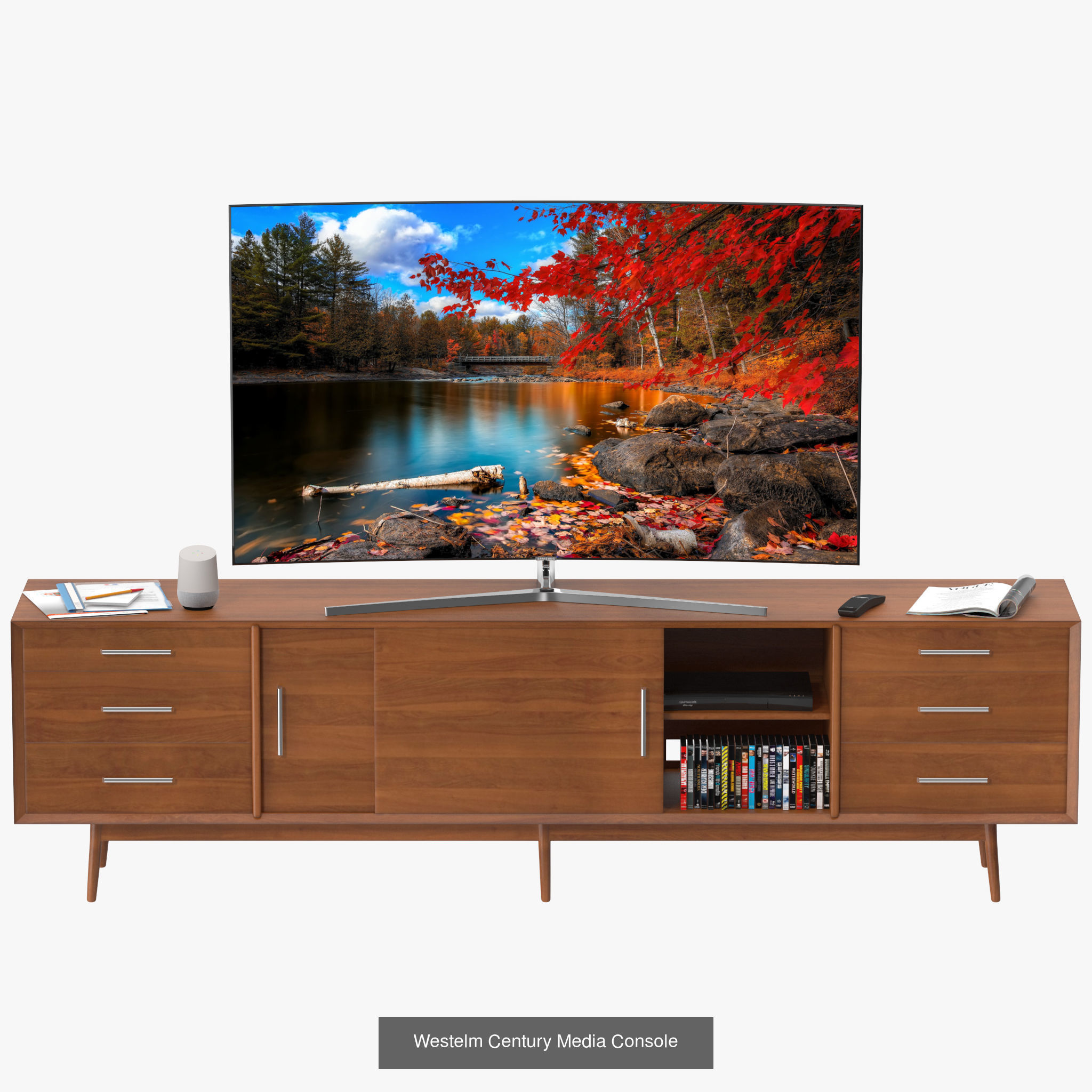 Tv Stand Pack 3D Model Collection_4