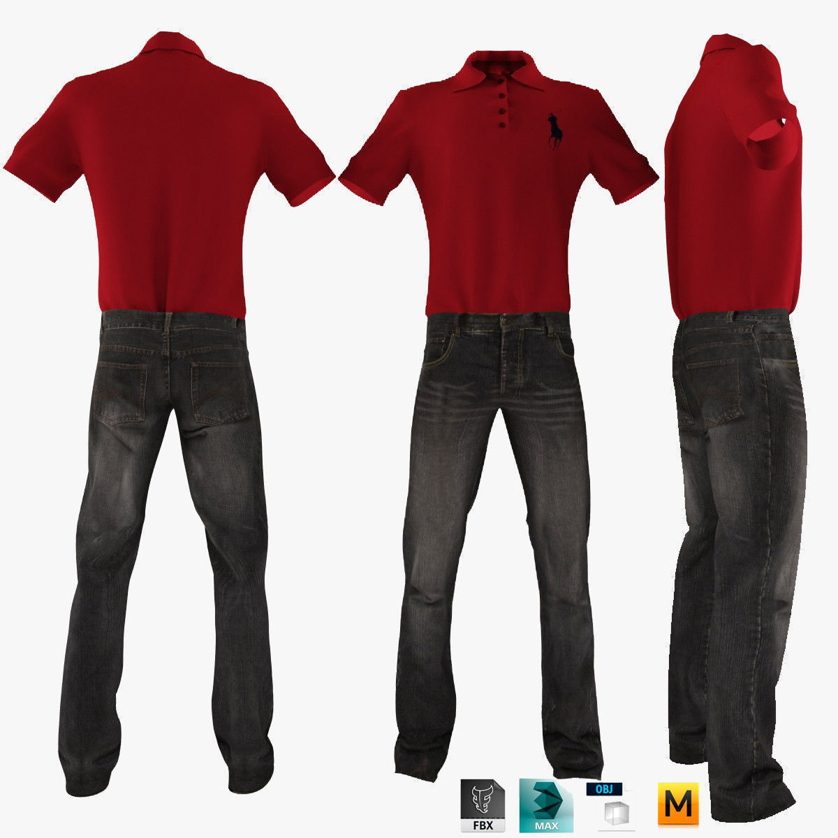 Clothing Pack 3D Model Collection_3