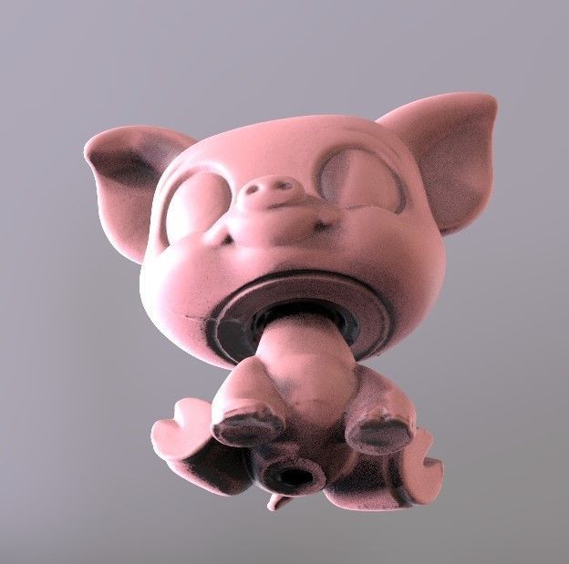 piggy pig 3D print model_2
