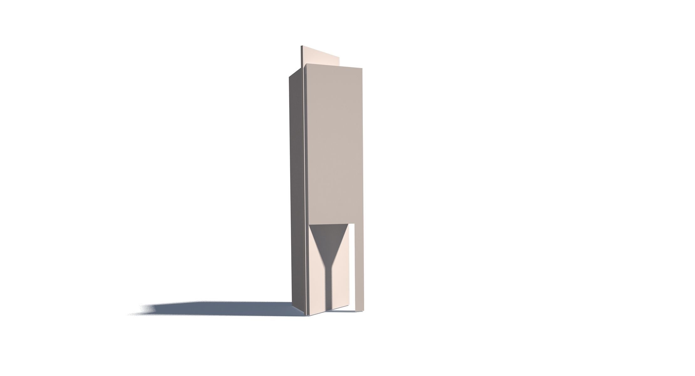 High Rise Buildings Low-poly 3D model_11