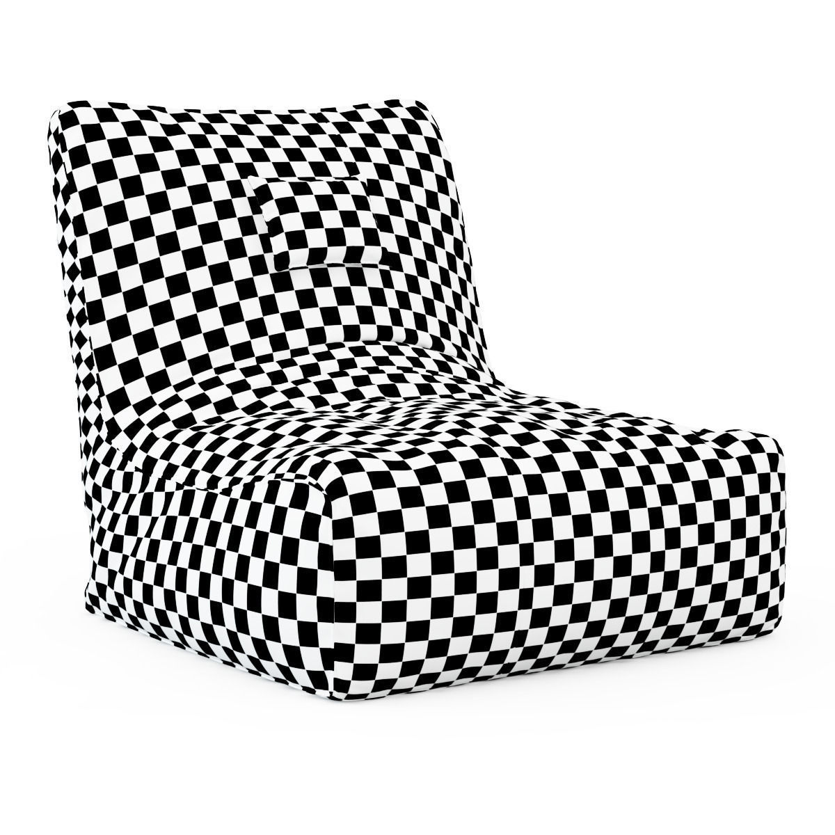 Cozy Bean Lounger 3D model_2