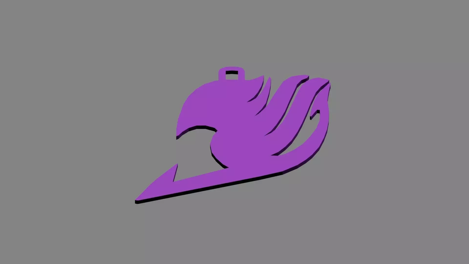 Fairy Tail Guild Marks Keychain-necklace 3D print model