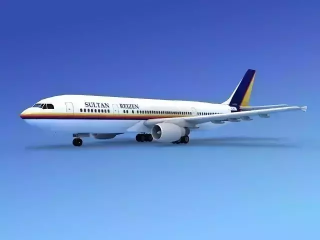 Airbus A300 Sultan Reizen 3D model