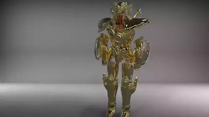 libra myth cloth from Saint Seiya knights of Zodiac 3D print model