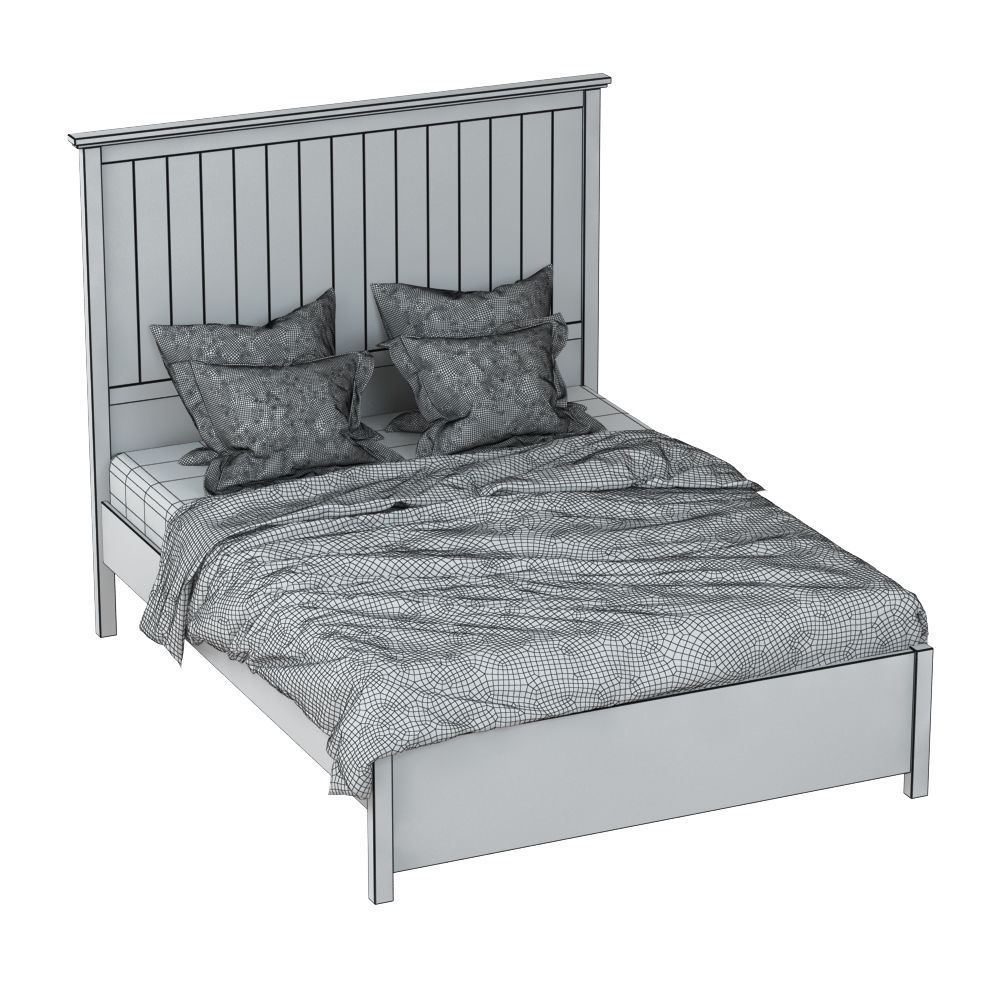 Bed Undredal 3D model_7