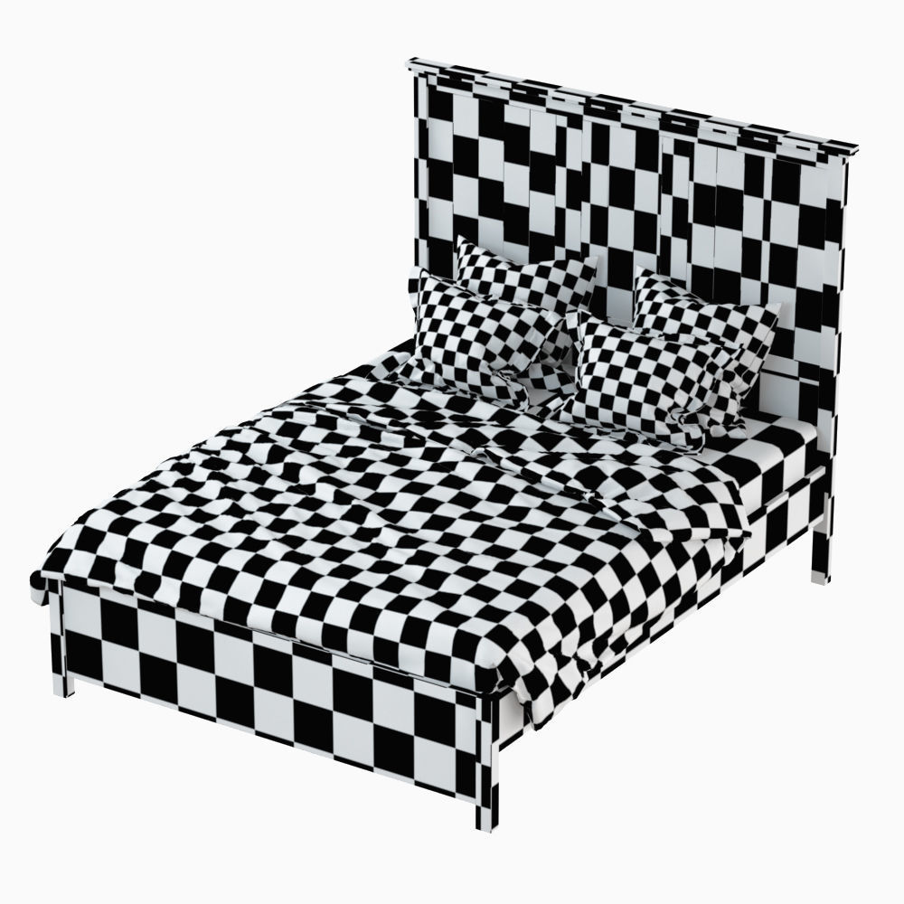 Bed Undredal 3D model_9