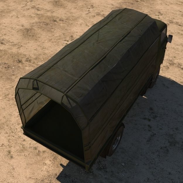 Ifa truck 3D model_4