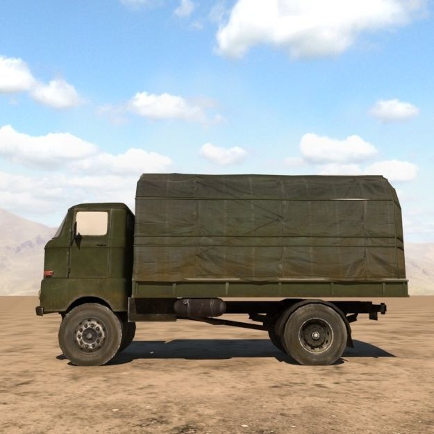 Ifa truck 3D model_1