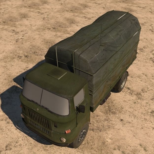 Ifa truck 3D model_5