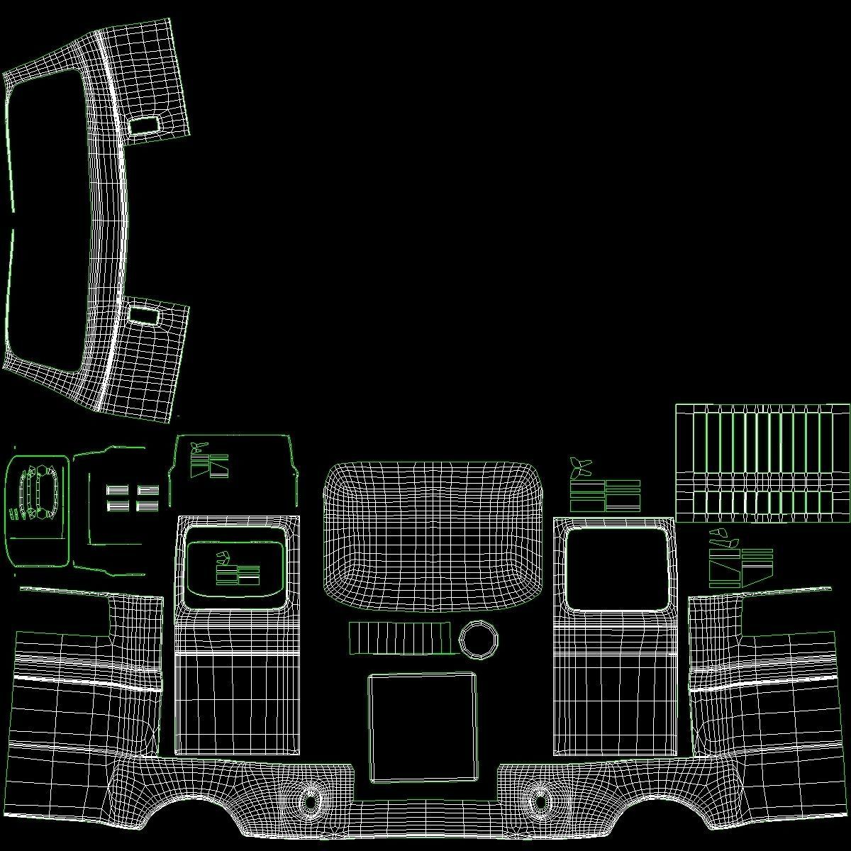 Ifa truck 3D model_8