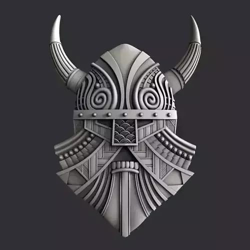 3d STL models for CNC viking