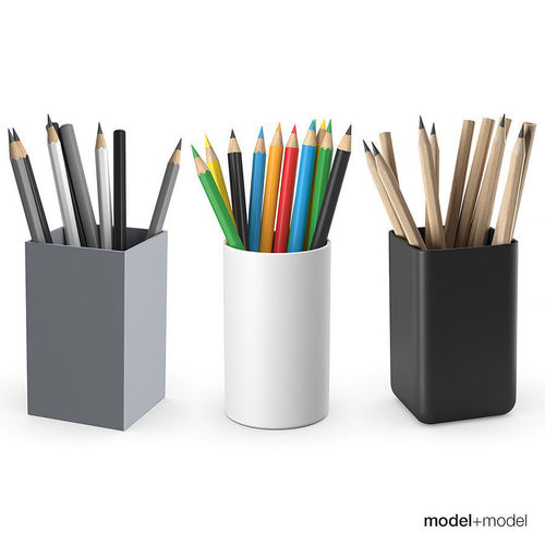 Pencils 3D model